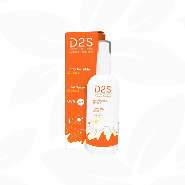 دي تو اس واقي شمس بخاخ شفاف 125 مل – D2S SPF 50+