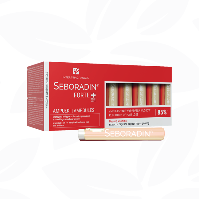 سيبورادين فورتي أمبولات لعلاج تساقط الشعر 5.5 مل